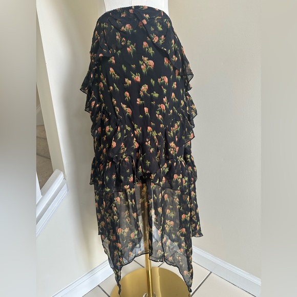 Urban Outfitter Black Print Skirt- Medium- NWOT - Picture 4 of 8